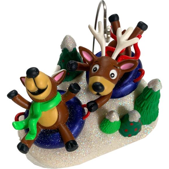 Hallmark Keepsake REINDEER ANTICS Christmas Tree Ornament 2023 Collectible NIB - Picture 8 of 10